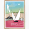 Affiche geneve suisse poster