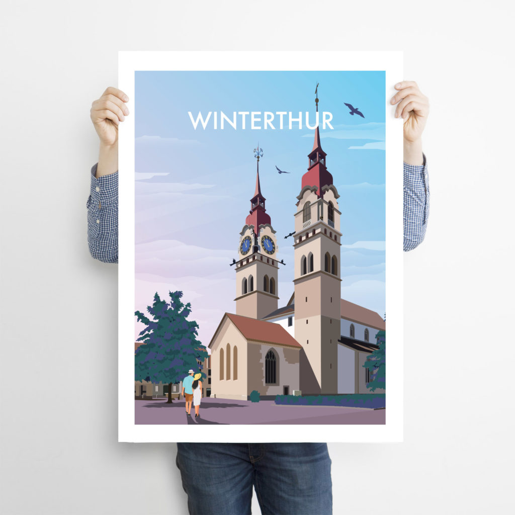 Man-holding-50x70cm-swiss-poster-Winterthur-copy