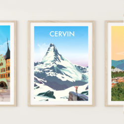 Posters-on-wall-Cervin-