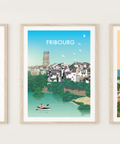 Posters-on-wall-Fribourg