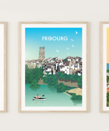 Posters-on-wall-Fribourg