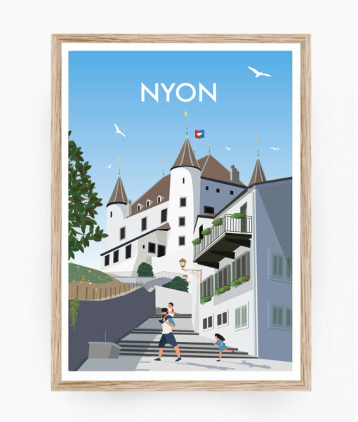 Screenshot affiche poster nyon vaud suisse leman