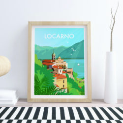 Swiss-poster-in-living-room-with-frame-Locarno-