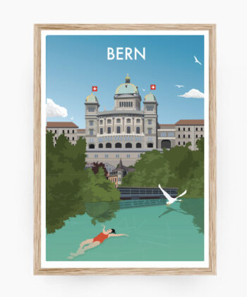 Affiche de Berne, Suisse