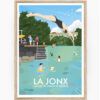 affiche geneve suisse leman la jonx jonction