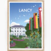 affiche geneve suisse leman lancy