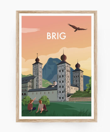 brig poster plakate switzerland Wallis valais 1