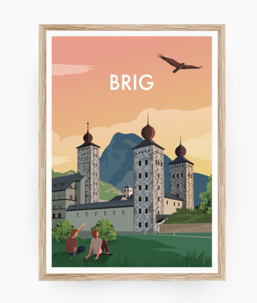 brig poster plakate switzerland Wallis valais 1