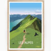 poster plakate alpes suisse