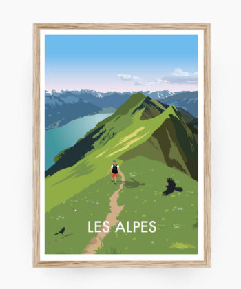 poster plakate alpes suisse