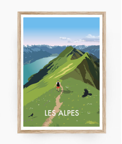 poster plakate alpes suisse