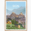 poster sion suisse valais wallis