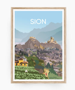 poster sion suisse valais wallis