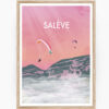 saleve poster france suisse montagne copy