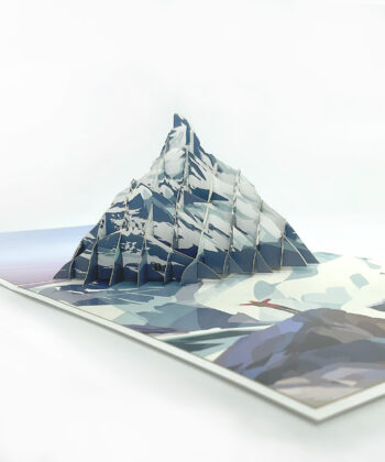 Carte postale 3D de Suisse: Le Matterhorn