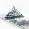 Carte postale 3D de Suisse: Le Matterhorn
