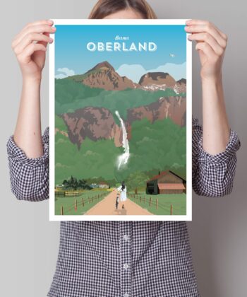 Affiche de l'Oberland Bernois