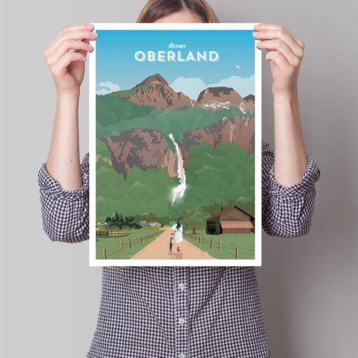 Affiche de l'Oberland Bernois