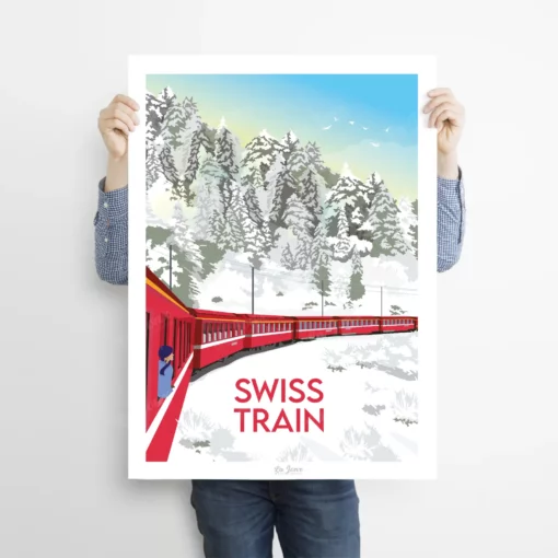 Swiss Train - Bernina Express – Image 2