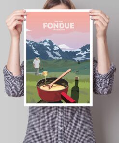 woman-holding-fondue