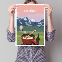 woman-holding-fondue