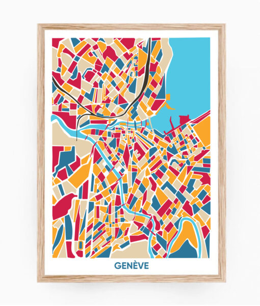 Map of Geneva