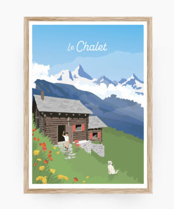 Poster dello Chalet svizzero