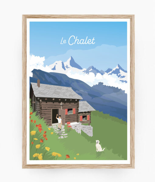 Poster dello Chalet svizzero