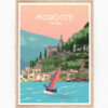 Affiche/Poster de Morcote, Tessin