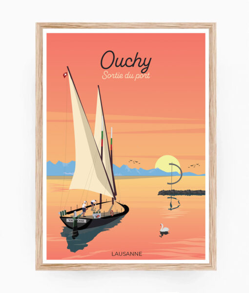 Ouchy - Sortie du port