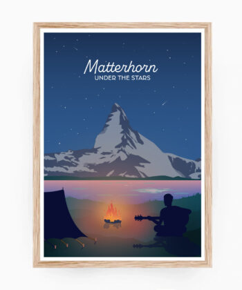 , Poster of Matterhorn, La Jonx