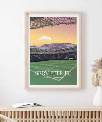 Affiche Morges, la région – poster suisse, décoration murale, cadeau suisse