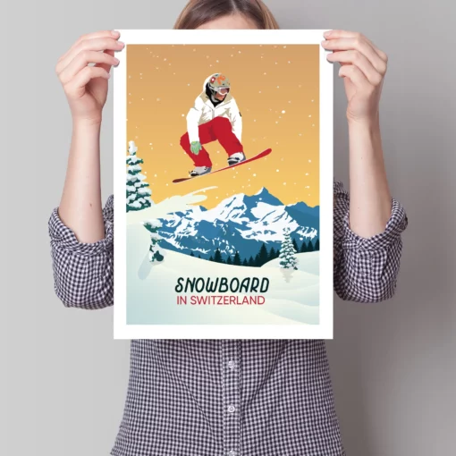 Snowboard in Switzerland – Image 3