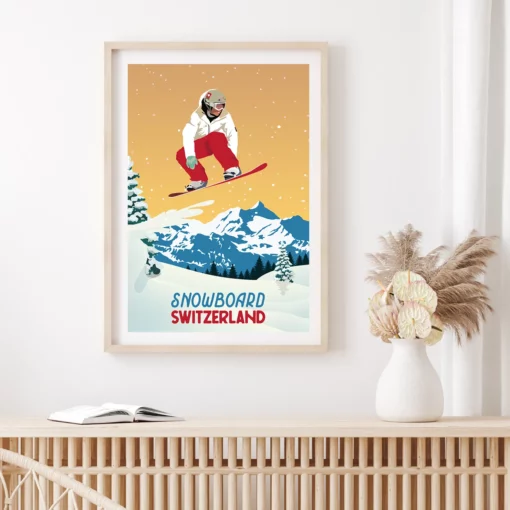 Snowboard in Switzerland – Image 2