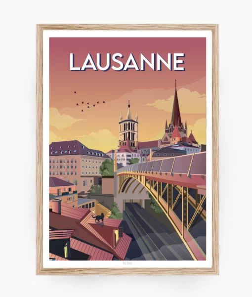 Lausanne, ville suspendue