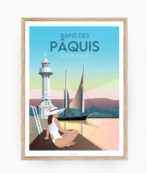 Bains des Pâquis - Le ponton