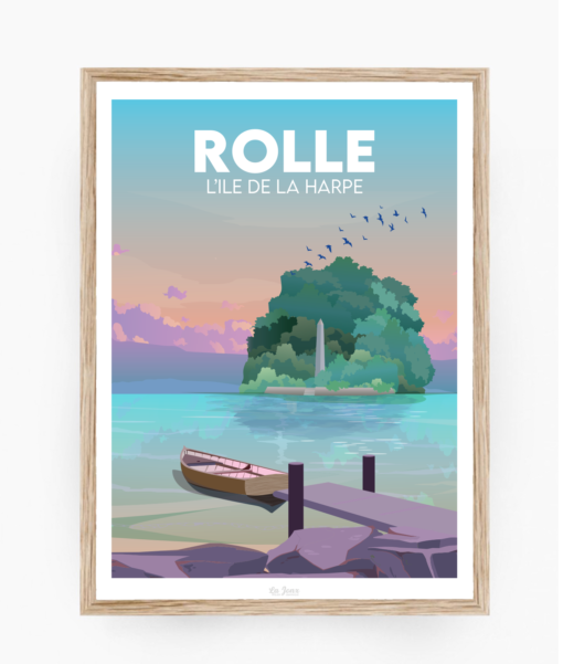 Rolle - Île de la Harpe