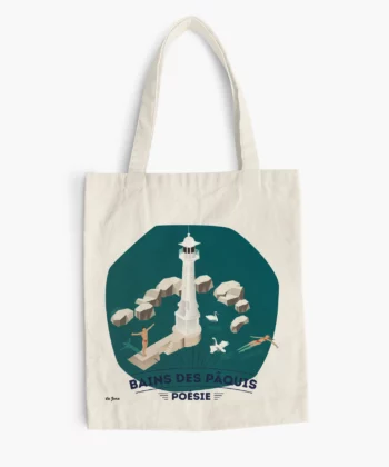 Totebag avec les bains des Pâquis