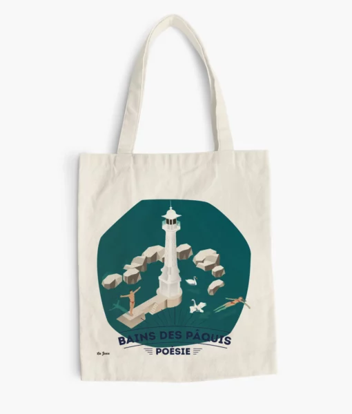 Totebag avec les bains des Pâquis