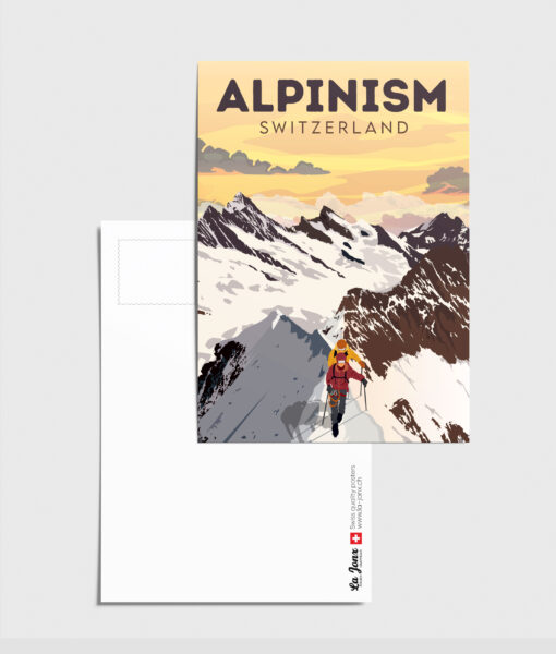 Postcard - Mountaineering