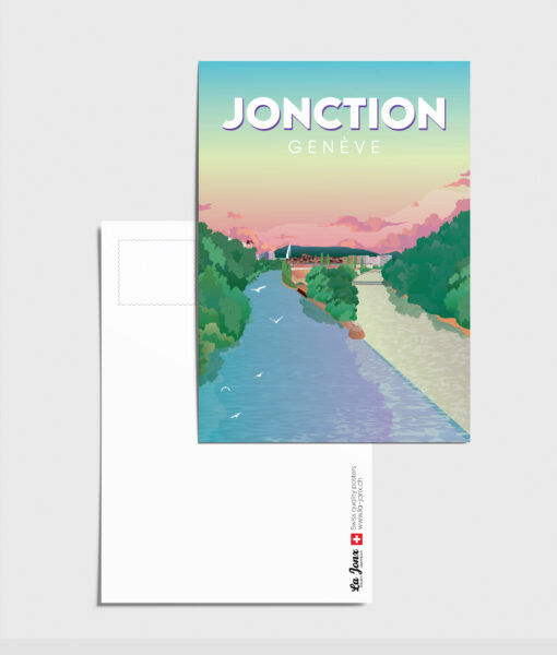 Postcard - Genève Jonction