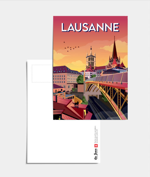 Postcard - Lausanne