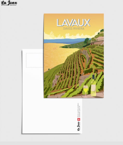 Cartolina - Lavaux - Riviera svizzera