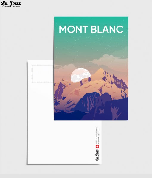 Postcard - Mont Blanc