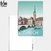 Carte postale de Fraumünster à Zurich