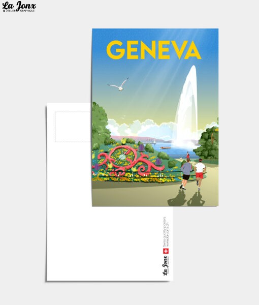 Postcard - Geneva in Spring