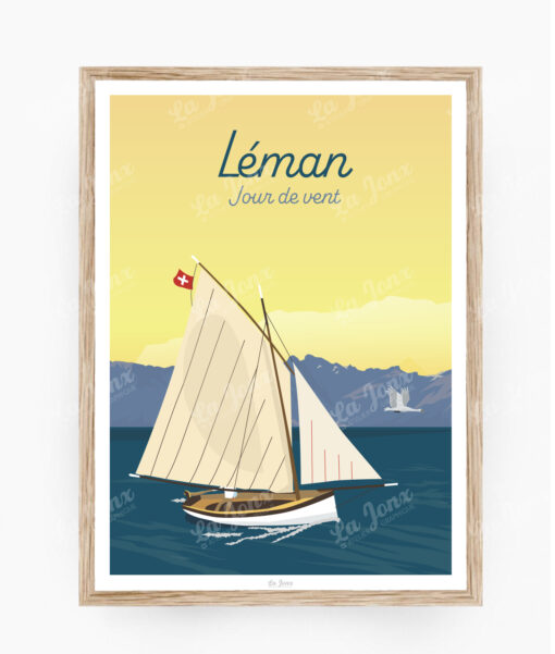 Léman - Jour de vent