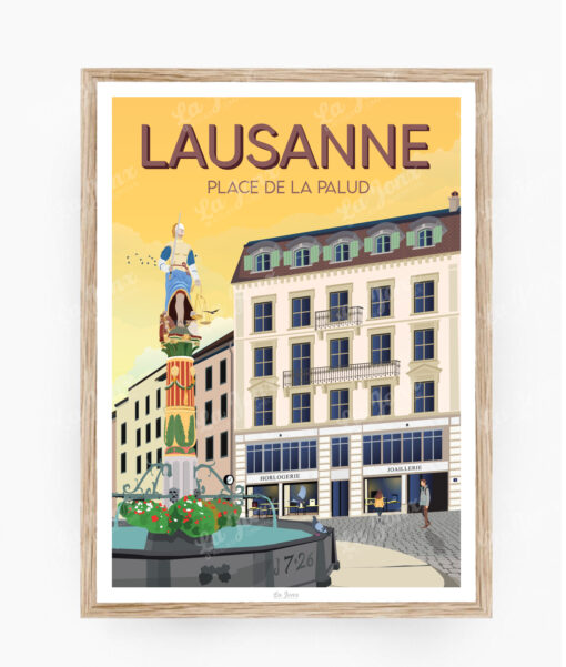 Lausanne - Place de la Palud