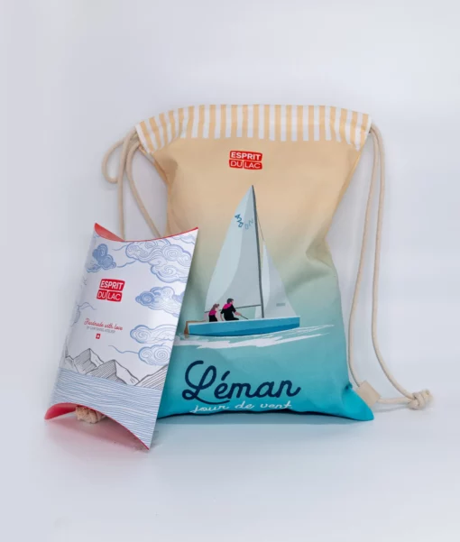 Sac à dos "Léman, jour de vent" – Image 2