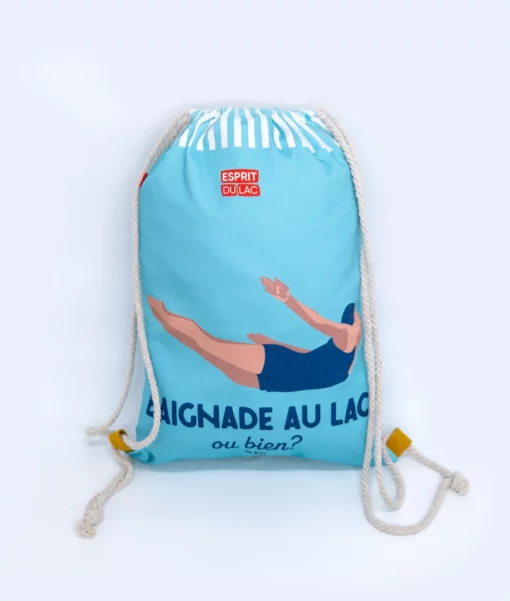 Drawstring Backpack "Baignade"